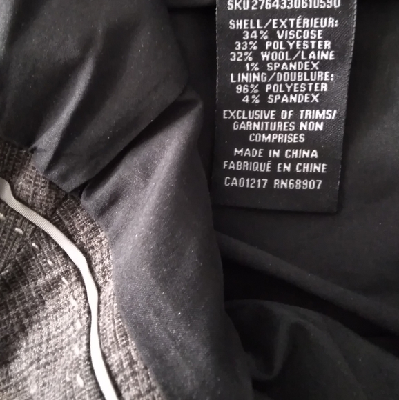 Le Chateau Wool Blend Pencil Skirt (NWOT) - Picture 5 of 13